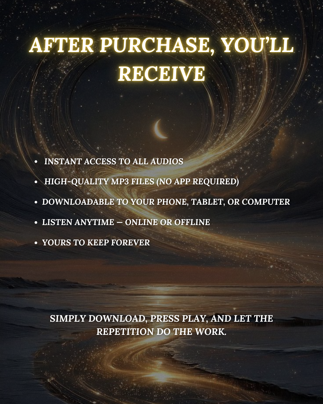 Manifest Without Effort Affirmations Audio Collection