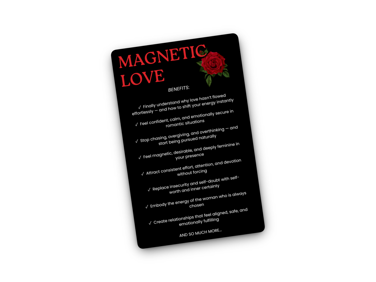 Magnetic Love: Become the Woman He Can’t Ignore