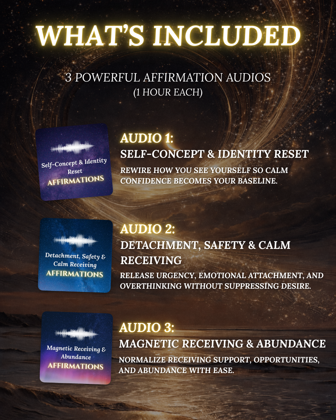 Manifest Without Effort Affirmations Audio Collection